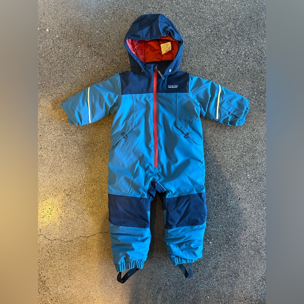 Patagonia Kids Puffer Jacket - Blue and Red
